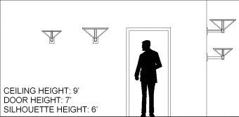 PYRAMID wall bracket Scale