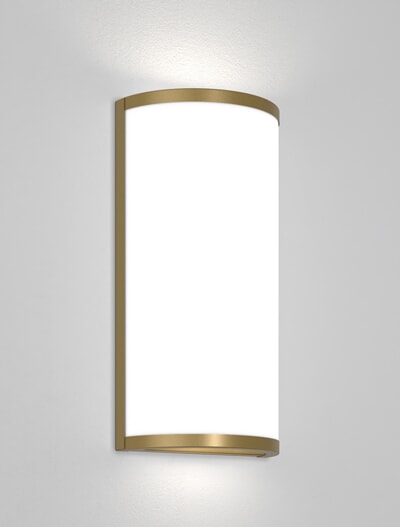 Portland Series Wall Sconce Church Lighting Fixture in Medium Bronze Finish