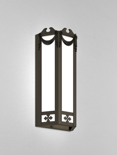 Richmond Series Wall Sconce Church Lighting Fixture in Oil Rubbed Bronze Finish