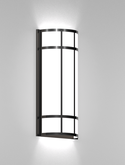 Woodstock Series Wall Sconce WS2112S Church Lighting Fixture in Duranodic 313 Finish
