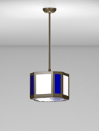 Brookville Series Short Pendant Church Light Fixture