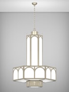 Charleston Series 3-Tier Large Pendant Church Light Fixture