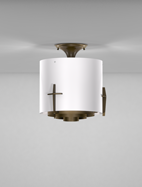 Corvallis Series Ceiling Mount Church Light Fixture
