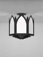 Gainesville Series Ceiling Mount Church Light Fixture