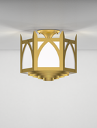 Ipswich Series Ceiling Mount Church Light Fixture