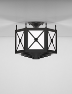 Jamestown Series Ceiling Mount Church Light Fixture