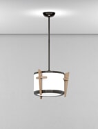 Woodland Series Short Pendant Church Light Fixture