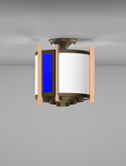 Winchester Series Ceiling Mount Church Light Fixture